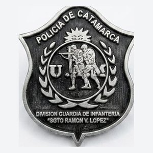 Distintivo UAM Policía de Catamarca — Multifuerzas Ponasso