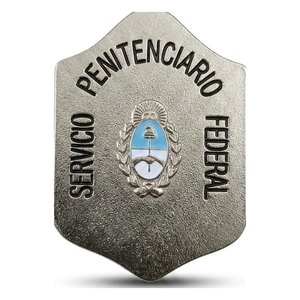 Chapa de pecho Servicio Penitenciario — Multifuerzas Ponasso