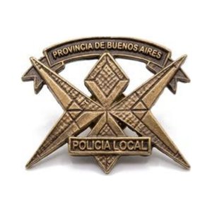 Distintivo Policía Local — Policía de la Provincia de Buenos Aires — Multifuerzas Ponasso