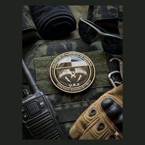 Distintivo en dome Policía de Santa Fe — Multifuerzas Ponasso