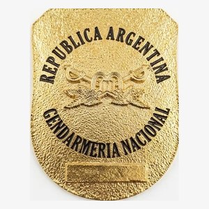 Chapa de pecho Gendarmería — Multifuerzas Ponasso